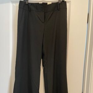 Ann Taylor Loft wide leg black pant